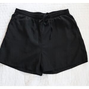 With Black Shorts Drawstring Women's size Medium